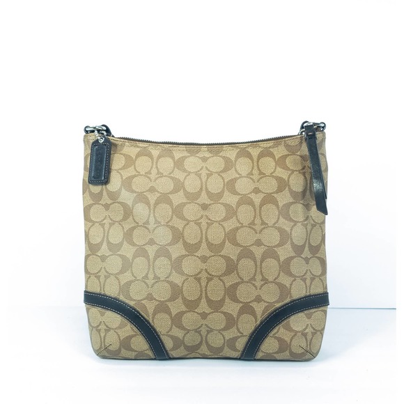 Coach Monogram Peyton Crossbody Bag - Picture 2 of 7